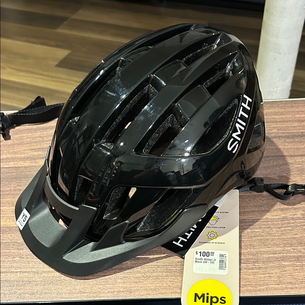 SMITH Wilder Jr Black Bike Helmet With MIPS